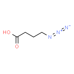 ChemSpider 2D Image | 4-Azidobutanoic acid | C4H7N3O2