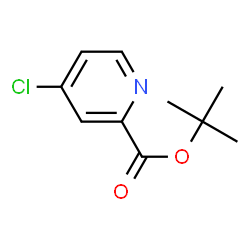 ChemSpider 2D Image | tert-Butyl 4-chloropyridine-2-carboxylate | C10H12ClNO2