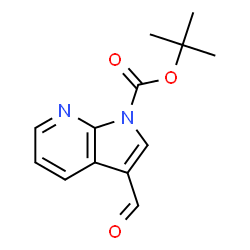 ChemSpider 2D Image | 1-Boc-7-azaindole-3-carboxaldehyde | C13H14N2O3
