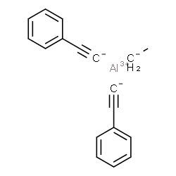 ChemSpider 2D Image | Aluminium ethanide phenylethynide (1:1:2) | C18H15Al