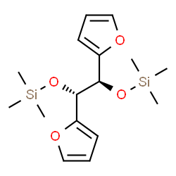 ChemSpider 2D Image | (4R,5S)-4,5-Di(2-furyl)-2,2,7,7-tetramethyl-3,6-dioxa-2,7-disilaoctane | C16H26O4Si2