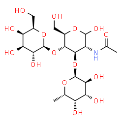 ChemSpider 2D Image | Lewis x Trisaccharide | C20H35NO15