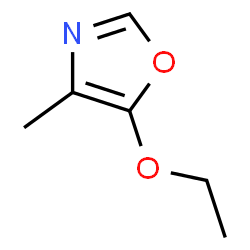 ChemSpider 2D Image | 5-Ethoxy-4-Methyloxazole | C6H9NO2