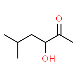 ChemSpider 2D Image | 3-Hydroxy-5-methylhexan-2-one | C7H14O2