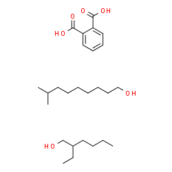 ChemSpider 2D Image | 2-ethylhexan-1-ol; 8-methylnonan-1-ol; phthalic acid | C26H46O6