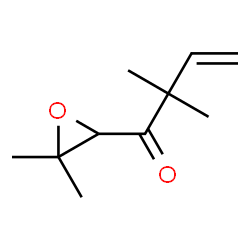 ChemSpider 2D Image | 1-(3,3-Dimethyl-2-oxiranyl)-2,2-dimethyl-3-buten-1-one | C10H16O2