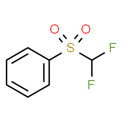 ChemSpider 2D Image | PhSO2CF2H | C7H6F2O2S