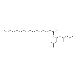 ChemSpider 2D Image | 2,6,8-Trimethyl-4-nonanyl palmitate | C28H56O2