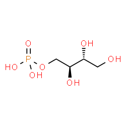 ChemSpider 2D Image | D-erythritol 1-phosphate | C4H11O7P