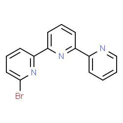 ChemSpider 2D Image | 6-Brom-2,2':6',2''-terpyridin | C15H10BrN3