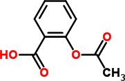 Aspirin structure