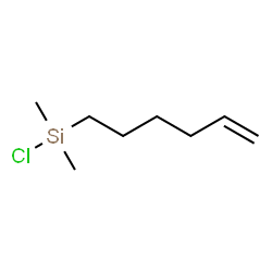 ChemSpider 2D Image | 5-Hexenyldimethylchlorosilane | C8H17ClSi