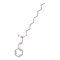 ChemSpider 2D Image | decyl cinnamate | C19H28O2