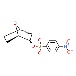 ChemSpider 2D Image | (1R,2R,4S)-7-Oxabicyclo[2.2.1]hept-2-yl 4-nitrobenzenesulfonate | C12H13NO6S