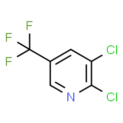 ChemSpider 2D Image | 2,3-Dichloro-5-(trifluoromethyl)pyridine | C6H2Cl2F3N