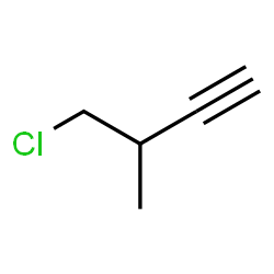 ChemSpider 2D Image | 4-Chloro-3-methyl-1-butyne | C5H7Cl