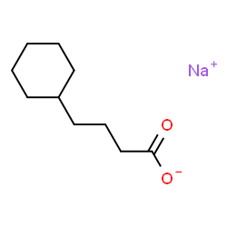 ChemSpider 2D Image | Sodium cyclohexanebutyrate | C10H17NaO2