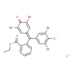 ChemSpider 2D Image | MFCD00011662 | C22H13Br4KO4
