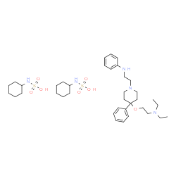 ChemSpider 2D Image | DIAMOCAINE CYCLAMATE | C37H63N5O7S2