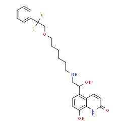 ChemSpider 2D Image | Abediterol | C25H30F2N2O4