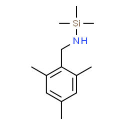 ChemSpider 2D Image | N-(Mesitylmethyl)-1,1,1-trimethylsilanamine | C13H23NSi