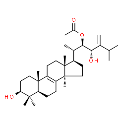 ChemSpider 2D Image | pisosterol | C33H54O4
