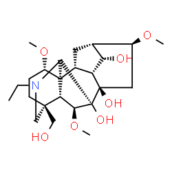 ChemSpider 2D Image | Delectinine | C24H39NO7