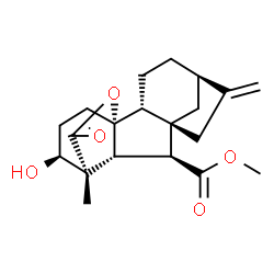ChemSpider 2D Image | gibberellin A4 methyl ester | C20H26O5