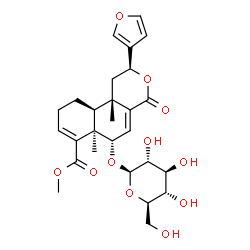 ChemSpider 2D Image | Borapetoside F | C27H34O11