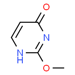 ChemSpider 2D Image | 2-Methoxy-4-pyrimidinol | C5H6N2O2