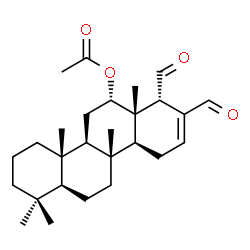 ChemSpider 2D Image | 18-epi-scalaradial | C27H40O4