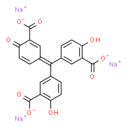 ChemSpider 2D Image | chrome violet CG | C22H11Na3O9