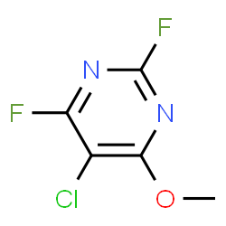 ChemSpider 2D Image | 5-Chloro-2,4-difluoro-6-methoxypyrimidine | C5H3ClF2N2O