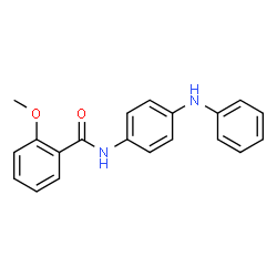 ChemSpider 2D Image | N-(4-Anilinophenyl)-2-methoxybenzamide | C20H18N2O2