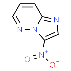 ChemSpider 2D Image | 3-Nitroimidazo[1,2-b]pyridazine | C6H4N4O2