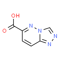 ChemSpider 2D Image | [1,2,4]Triazolo[4,3-b]pyridazine-6-carboxylic acid | C6H4N4O2