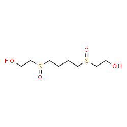 ChemSpider 2D Image | 1,4-Bis(2-hydroxyethylsulfinyl)butane | C8H18O4S2