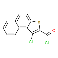 ChemSpider 2D Image | 1-Chloronaphtho[2,1-b]thiophene-2-carbonyl chloride | C13H6Cl2OS