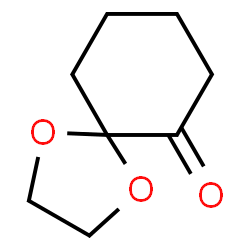 ChemSpider 2D Image | 1,4-Dioxaspiro[4.5]decan-6-one | C8H12O3