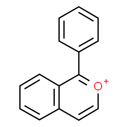 ChemSpider 2D Image | 1-Phenylisochromenium | C15H11O