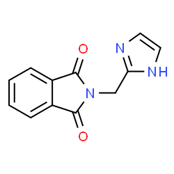 ChemSpider 2D Image | 2-((1H-Imidazol-2-yl)methyl)isoindoline-1,3-dione | C12H9N3O2