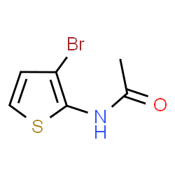 ChemSpider 2D Image | N-(3-Bromo-2-thienyl)acetamide | C6H6BrNOS