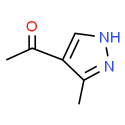 ChemSpider 2D Image | 1-(3-Methyl-1H-pyrazol-4-yl)ethanone | C6H8N2O