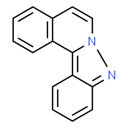 ChemSpider 2D Image | Indazolo[3,2-a]isoquinoline | C15H10N2