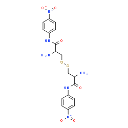 ChemSpider 2D Image | N,N'-Bis(4-nitrophenyl)cystinamide | C18H20N6O6S2