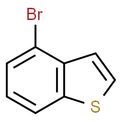 ChemSpider 2D Image | 4-Bromobenzo[b]thiophene | C8H5BrS