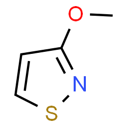 ChemSpider 2D Image | 3-Methoxy-1,2-thiazole | C4H5NOS