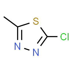 ChemSpider 2D Image | 2-Chloro-5-methyl-1,3,4-thiadiazole | C3H3ClN2S