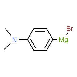 ChemSpider 2D Image | Bromo[4-(dimethylamino)phenyl]magnesium | C8H10BrMgN