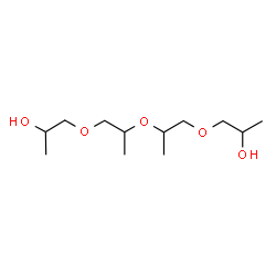 ChemSpider 2D Image | 1,1'-[Oxybis(2,1-propanediyloxy)]di(2-propanol) | C12H26O5